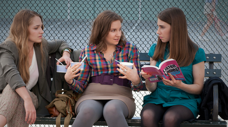 Official promotional still of HBO's Girls.
