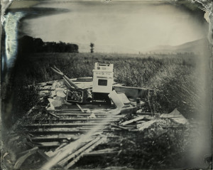 An Oven Rests in the Field. Robert C. Malmberg. 