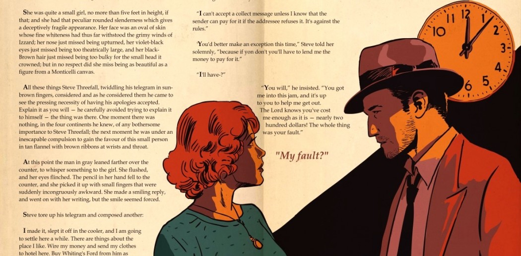illustration, noir, hammett