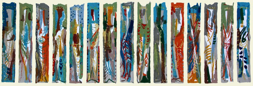 John Piper, Arundel, 1959, Arthur Sanderson & Sons Ltd